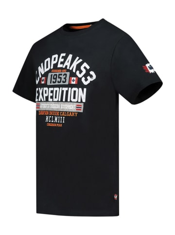 Canadian Peak Shirt "Jermaniteak" in Schwarz