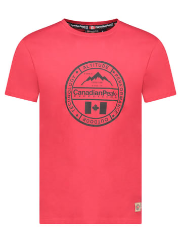Canadian Peak Koszulka "Jacobeak" w kolorze czerwonym