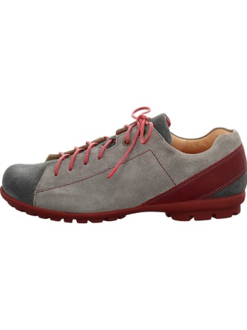 Think! Leder-Schnürschuhe "Kong" in Grau