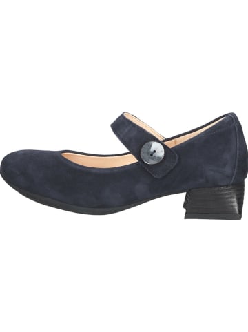 Think! Leder-Pumps in Dunkelblau