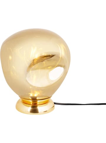 Present Time Tafellamp "Blown" goudkleurig - (H)26 cm