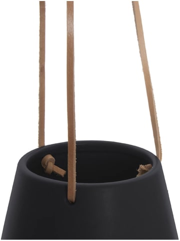 Present Time Hangende bloempot "Skittle" zwart - (H)9,5 x Ã˜ 12 cm