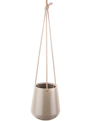Present Time Hangende bloempot "Skittle" grijs - (H)15 x Ã˜ 13,5 cm
