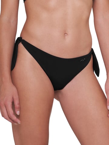 Karl Lagerfeld Figi bikini "Neon" w kolorze czarnym