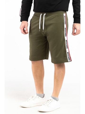 Moschino Szorty dresowe w kolorze khaki