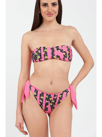 Moschino Figi bikini w kolorze różowym