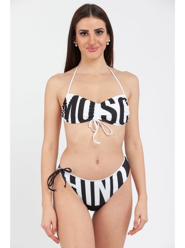 Moschino Bikinitop wit/zwart