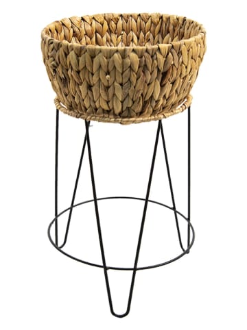 Clayre & Eef Stojak w kolorze jasnobrązowym na rośliny - wys. 53 x Ø 28 cm