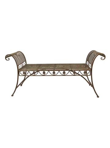 Clayre & Eef Bank bruin - (B)142 x (H)66 x (D)41 cm