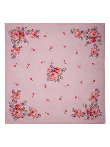 Clayre & Eef Tafellaken lichtroze - (L)100 x (B)100 cm