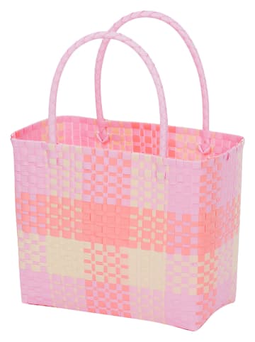 Overbeck and Friends Shopper bag "Camilla" w kolorze jasnoróżowym - 37 x 30 x 20 cm