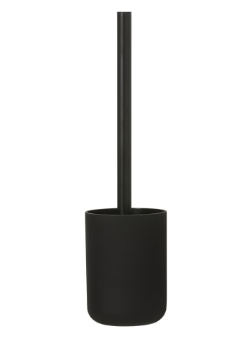 Tiger Toiletborstelgarnituur "Porto" zwart - (H)35 x Ø 9 cm