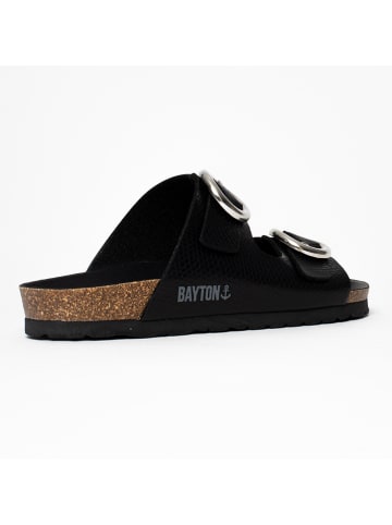 BAYTON Slippers "Ceuta" zwart
