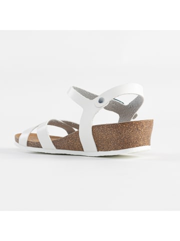 BAYTON Sleehaksandalen "Canberra" wit