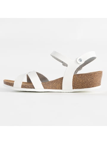 BAYTON Sleehaksandalen "Canberra" wit