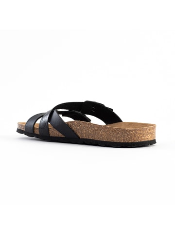 BAYTON Slippers "Cleo" zwart