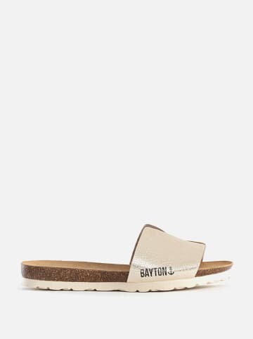 BAYTON Slippers "Djilian Slim" goudkleurig