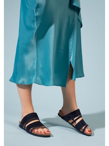 BAYTON Slippers "Leiria" donkerblauw