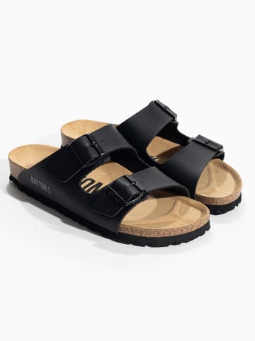 BAYTON Slippers "Atlas" zwart