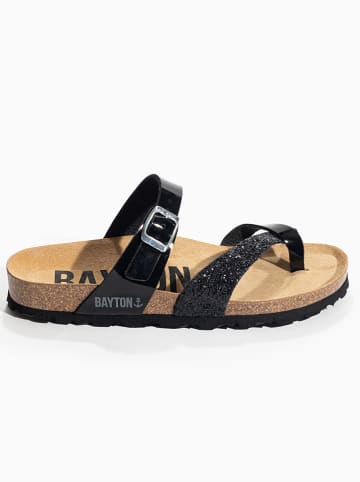 BAYTON Teenslippers "Diane" zwart