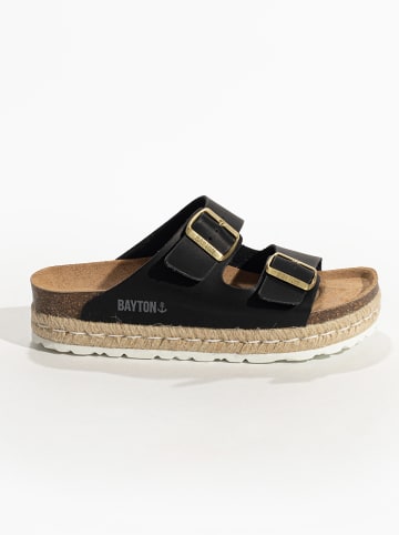 BAYTON Slippers "Olympe" zwart