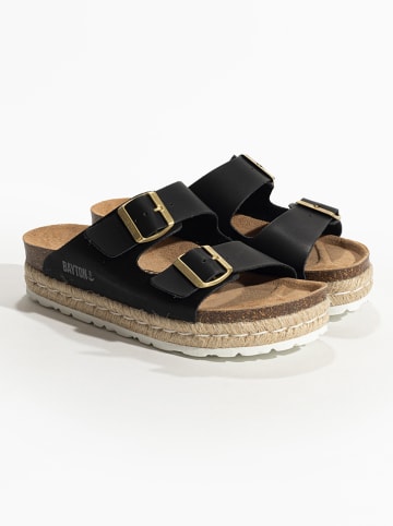 BAYTON Slippers "Olympe" zwart