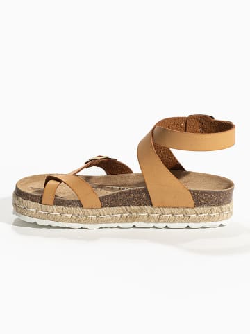 BAYTON Teenslippers "Den" lichtbruin