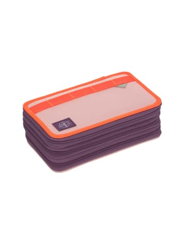 Lässig Federmäppchen "Unique" in Lila/ Rosa - (B)12,8 x (H)6,8 x (T)21 cm