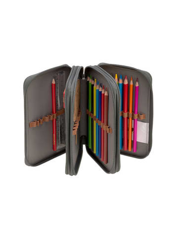 Lässig Etui "Unique" antraciet - (B)12,8 x (H)6,8 x (D)21 cm