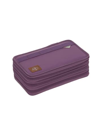 Lässig Federmäppchen "Unique" in Lila - (B)12,8 x (H)6,8 x (T)21 cm