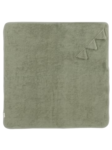 Kindsgut Ręcznik "Dino" w kolorze zielonym z kapturem - 75 x 75 cm