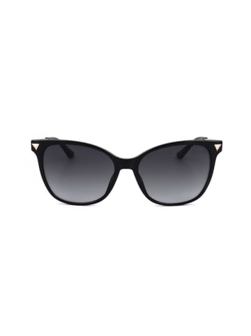 Guess Damskie okulary przeciwsłoneczne w kolorze złoto-czarnym