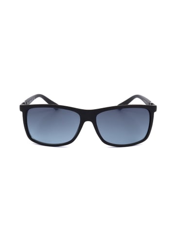 Guess Męskie okulary przeciwsłoneczne w kolorze czarnym