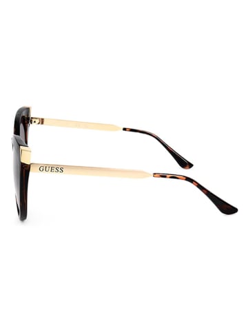 Guess Dameszonnebril bruin/goudkleurig