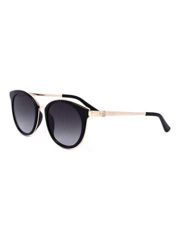 Guess Damen-Sonnenbrille in Schwarz/ Gold