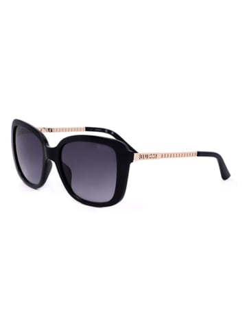 Guess Damskie okulary przeciwsłoneczne w kolorze złoto-czarnym