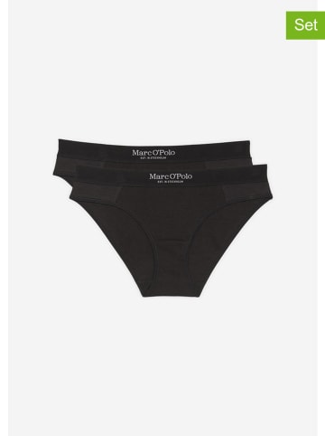Marc O´Polo Bodywear 2er-Set: Slips in Schwarz