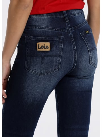 Lois Spijkerbroek - skinny fit - donkerblauw