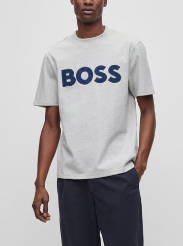 Hugo Boss Shirt in Hellgrau