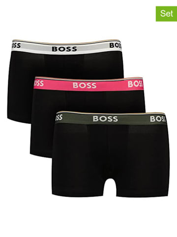 Hugo Boss Bokserki (3 pary) w kolorze czarnym