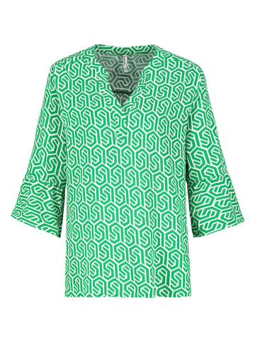 Sublevel Blouse groen/wit
