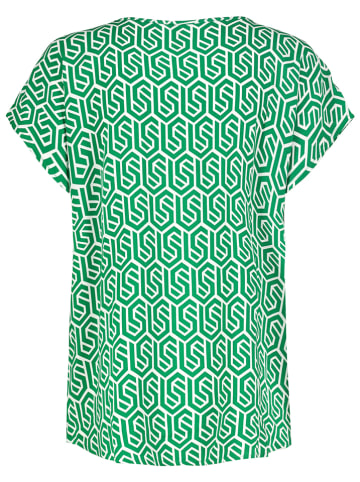 Sublevel Bluzka w kolorze zielono-białym