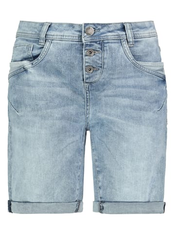 Fresh Made Jeans-Bermudas in Hellblau