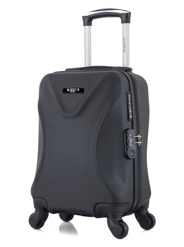 BlueStar Hardcase-trolley "Garibaldi" zwart - (B)32 x (H)46 x (D)20 cm