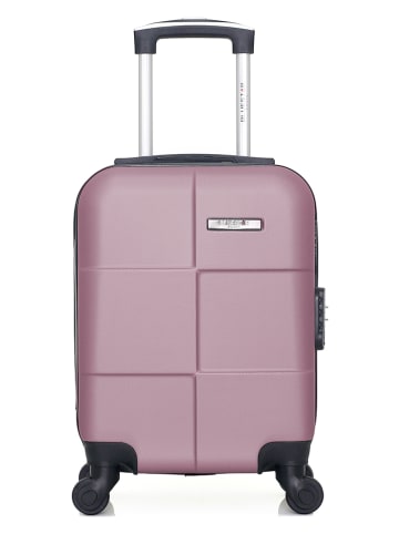 BlueStar Hardcase-Trolley "Miami" in Rosa - (B)32 x (H)46 x (T)20 cm