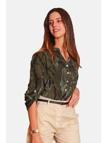 William de Faye Blouse kaki/groen