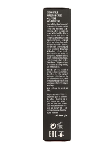 Collistar Oogcontourcrème "Collistar Uomo Attivi Puri", 15 ml