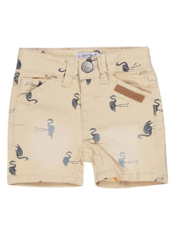 Dirkje Jeans-Shorts in Beige