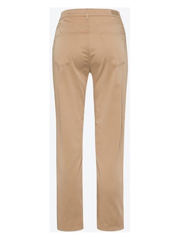 BRAX Linnen chinobroek "Mary s" beige