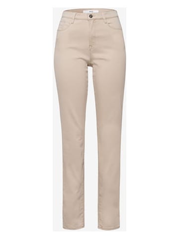 BRAX Spijkerbroek "Carola" - slim fit - beige
